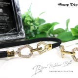 【7181】ビジューバックルゴムベルト | SneepDip | 詳細画像1 