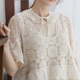 【7237】刺繍×パールつけ襟 | SneepDip | 詳細画像8