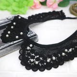 【7237】刺繍×パールつけ襟 | SneepDip | 詳細画像7