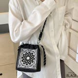 ブラック | 【7239】ペイスリーショルダーバッグ	 | SneepDip