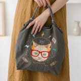 【7246】CAT刺繍エコバッグ	 | SneepDip | 詳細画像11 