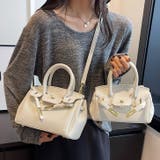 ホワイト | 【7249-7250】エコレザー2WAYバッグ	 | SneepDip