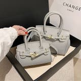 グレー | 【7249-7250】エコレザー2WAYバッグ	 | SneepDip