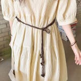 【7261】ボヘミアン風編み上げ紐ベルト | SneepDip | 詳細画像12 