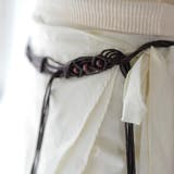 【7261】ボヘミアン風編み上げ紐ベルト | SneepDip | 詳細画像6 