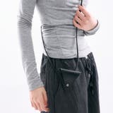 ブラック | 【7262】ウエストベルトミニポーチ	 | SneepDip