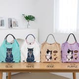 【7264】キャット刺繍エコバッグ	 | SneepDip | 詳細画像6 