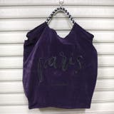 パープル | 【7272】刺繍エコバッグ	 | SneepDip