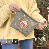 【7273】CAT刺繍ポーチ	 | SneepDip | 詳細画像1 