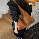 ベージュ | 【7276】ポーチつきフェイクスエードバッグ	 | SneepDip