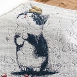 ピーナッツ | 【7306】猫のレトロガーゼタオル | SneepDip