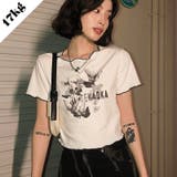 【赤字覚悟！処分セール】トップスＴシャツ半袖ロゴオシャレ | 17kg | 詳細画像1 