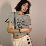 【赤字覚悟！処分セール】トップスＴシャツ半袖ロゴオシャレ | 17kg | 詳細画像18 