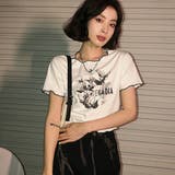 【赤字覚悟！処分セール】トップスＴシャツ半袖ロゴオシャレ | 17kg | 詳細画像5 