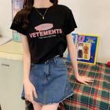 【赤字覚悟！処分セール】トップスＴシャツ半袖カジュアルロゴオシャレ | 17kg | 詳細画像3 