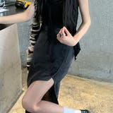 デニムロングスカートタイトジーンズスカートデザインハイウエスト不規則 | 17kg | 詳細画像2 