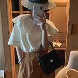 【赤字覚悟！処分セール】トップスブラウスクルーネックオシャレ | 17kg | 詳細画像2 