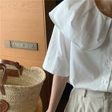 【赤字覚悟！処分セール】トップスブラウスクルーネックオシャレ | 17kg | 詳細画像20 