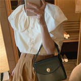 ベージュ | 【赤字覚悟！処分セール】トップスブラウスクルーネックオシャレ | 17kg
