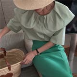 【赤字覚悟！処分セール】トップスブラウスクルーネックオシャレ | 17kg | 詳細画像3 