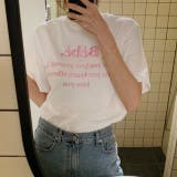 【SHOPLIST限定】トップスＴシャツ半袖カジュアル刺繍ロゴオシャレ | 17kg | 詳細画像14 