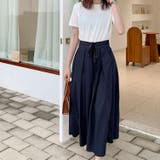 【赤字覚悟！処分セール】ワイドパンツキュロットAラインガウチョパンツ弾性ウエスト… | 17kg | 詳細画像14 