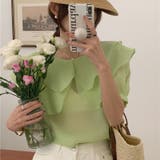 【赤字覚悟！処分セール】トップスシースルーシフォンシャツ半袖カジュアル日焼け止め… | 17kg | 詳細画像18 