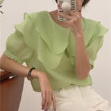 【赤字覚悟！処分セール】トップスシースルーシフォンシャツ半袖カジュアル日焼け止め… | 17kg | 詳細画像36 