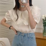 【赤字覚悟！処分セール】トップスシースルーシフォンシャツ半袖カジュアル日焼け止め… | 17kg | 詳細画像6 