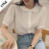 【赤字覚悟！処分セール】トップスシースルーシフォンシャツ半袖カジュアルオシャレ | 17kg | 詳細画像1 