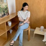 【赤字覚悟！処分セール】トップスシースルーシフォンシャツ半袖カジュアルオシャレ | 17kg | 詳細画像10 