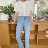 【赤字覚悟！処分セール】トップスシースルーシフォンシャツ半袖カジュアルオシャレ | 17kg | 詳細画像11 