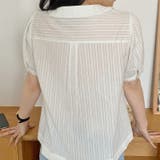 【赤字覚悟！処分セール】トップスシースルーシフォンシャツ半袖カジュアルオシャレ | 17kg | 詳細画像13 