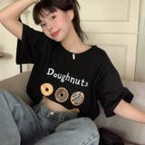 【赤字覚悟！処分セール】トップスＴシャツ短丈半袖カジュアルへそ出しロゴオシャレ | 17kg | 詳細画像8 