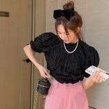 【SHOPLIST限定】トップスブラウスパフスリーブ | 17kg | 詳細画像11 