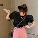 【SHOPLIST限定】トップスブラウスパフスリーブ | 17kg | 詳細画像14 