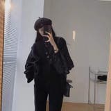 【赤字覚悟！処分セール】カジュアルベスト付きパフスリーブシャツセットアップ | 17kg | 詳細画像3 