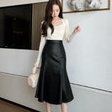 【赤字覚悟！処分セール】韓国ファッション秋冬マーメイドひざ丈スカート | 17kg | 詳細画像12 