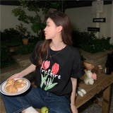 【赤字覚悟！処分セール】トップスＴシャツ半袖カジュアル花柄ロゴオシャレ | 17kg | 詳細画像23 