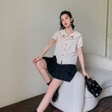 【赤字覚悟!処分セール】トップス刺繍シャツブラウスパフスリーブⅤネックオシャレ | 17kg | 詳細画像16