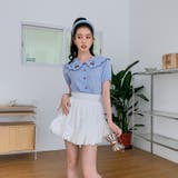 【赤字覚悟!処分セール】トップス刺繍シャツブラウスパフスリーブⅤネックオシャレ | 17kg | 詳細画像19