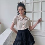 【赤字覚悟!処分セール】トップス刺繍シャツブラウスパフスリーブⅤネックオシャレ | 17kg | 詳細画像26