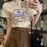 【SHOPLIST限定】トップスＴシャツ半袖Ⅴネックロゴオシャレ【ピン無し】 | 17kg | 詳細画像7 