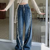 【SHOPLIST限定】シンプルながらも個性的なデニムパンツ | 17kg | 詳細画像4 