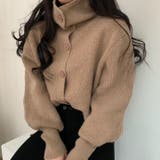 【SHOPLIST限定】カジュアルな2way襟のニットカーディガン | 17kg | 詳細画像11 