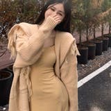【赤字覚悟！処分セール】レディース高級感のあるロングフリンジニットカーディガン | 17kg | 詳細画像10 