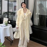 【赤字覚悟！処分セール】レディース高級感のあるロングフリンジニットカーディガン | 17kg | 詳細画像4 