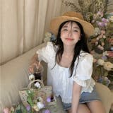 【赤字覚悟!処分セール】トップスレースブラウスクルーネック女性らしい | 17kg | 詳細画像16