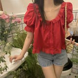 【赤字覚悟!処分セール】トップスレースブラウスクルーネック女性らしい | 17kg | 詳細画像29