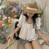 【赤字覚悟!処分セール】トップスレースブラウスクルーネック女性らしい | 17kg | 詳細画像7